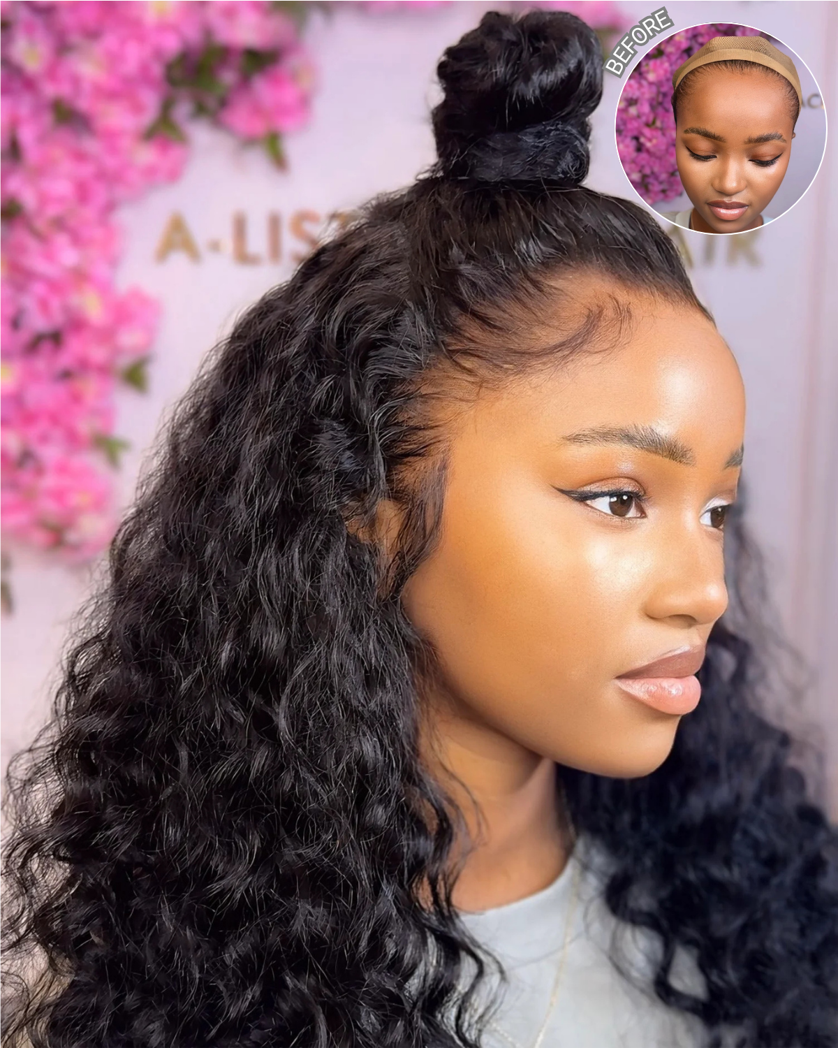 Lace Wigs Lace Frontal Nyc The TAYLOR Deep Wave Glueless HD Lace