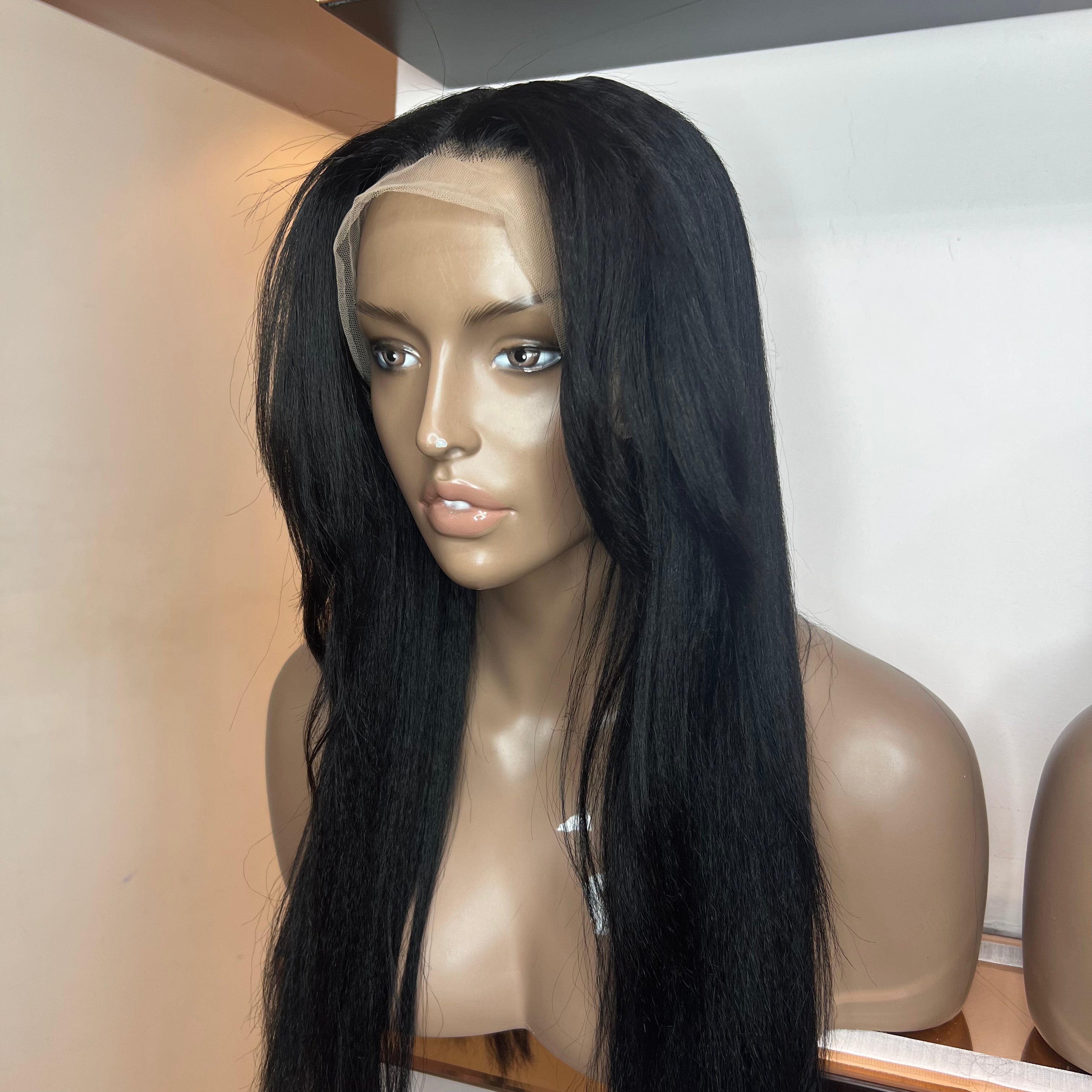 22 inch.  front lace wig 22 Inch Human Hair Lace Front Wigs - High Quality & Wholesale main image 4