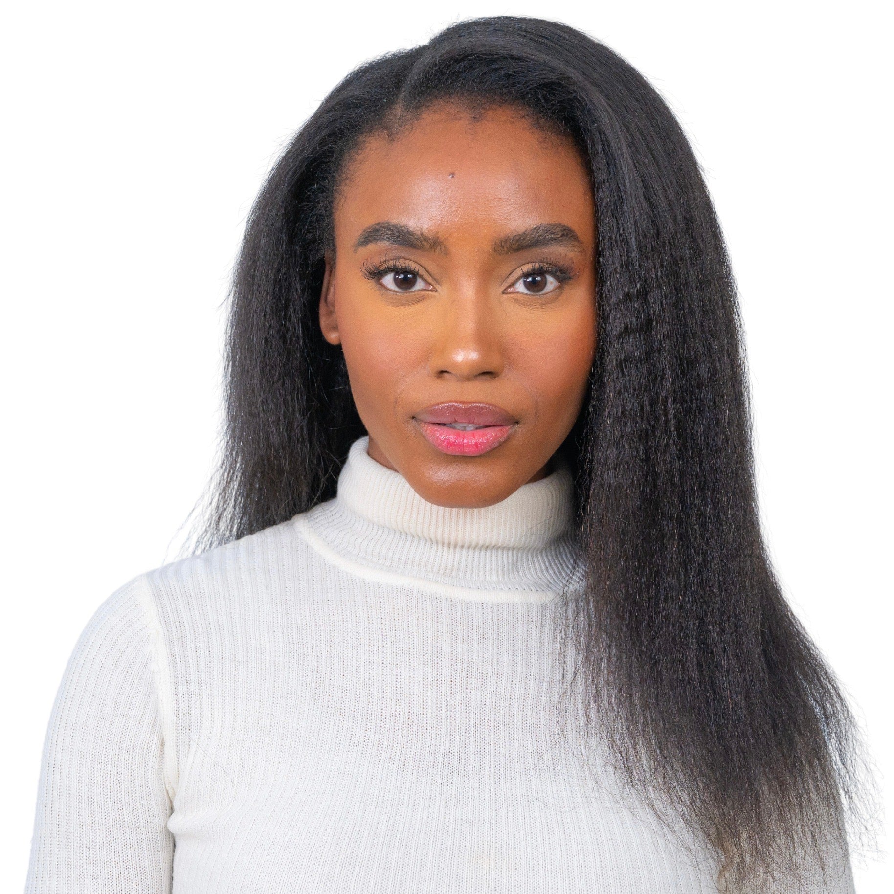 The TAIWO Afro Kinky Straight U Part Wig new and improved