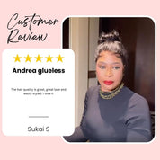 The ANDREA Body Wave Glueless Lace Front Wig – Pre-Plucked HD Lace Wig