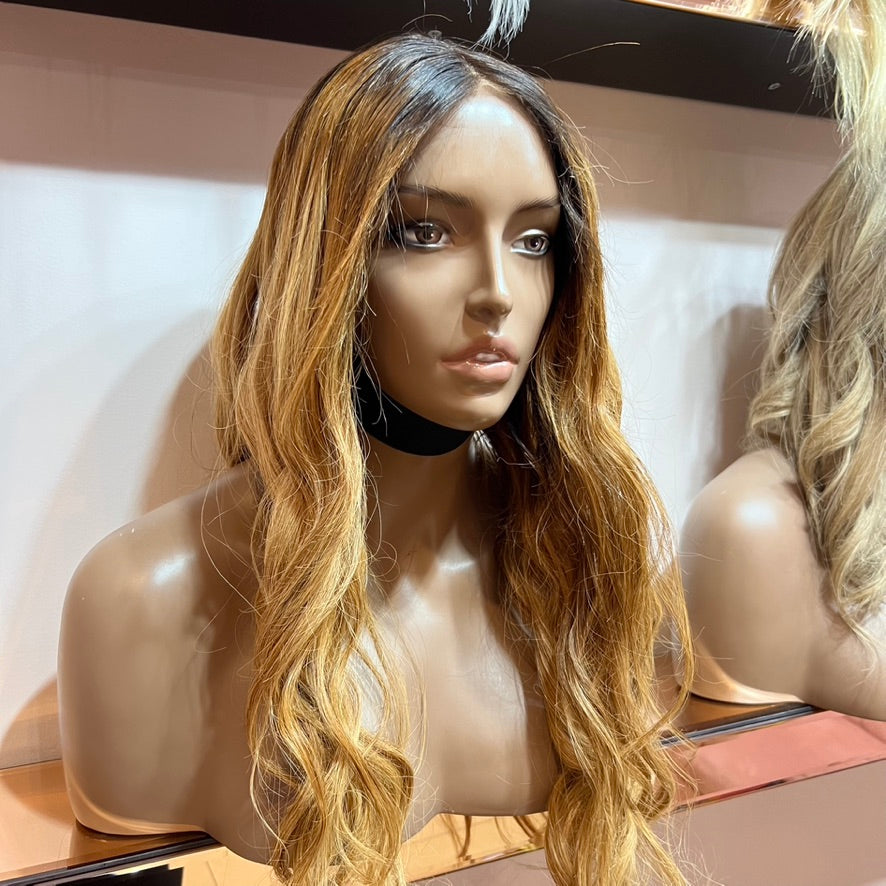 Custom Coloured Ombre 20 Inch Silky Straight (Styled Wavy), 60% OFF