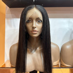 20" inch - Light Yaki Full Lace Wig - Large Cap - Transparent Lace - (£40 off)
