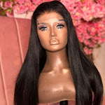 The BRIANNA - 5x5 Closure Wig Invisible HD Lace Straight Glueless Wig Human Hair 180% Density
