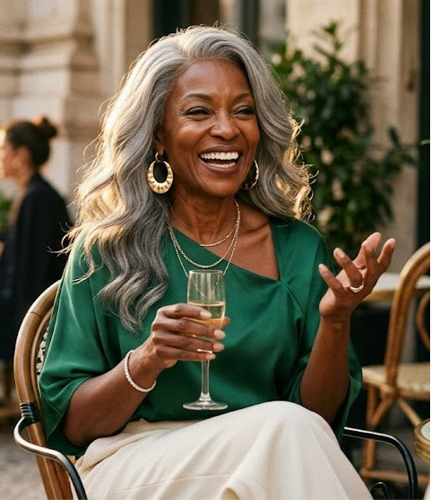 Salt and Pepper Grey Body Wave Glueless HD Lace Wig 180% Density – Pre-Plucked Virgin Hair Wig