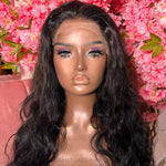 The AMAKA - 7x5 Closure Wig Invisible HD Lace Body Wave Glueless Wig Human Hair 150% Density