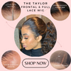 The TAYLOR - Glueless Human Hair Deep Wave HD Lace Wig 150% Density