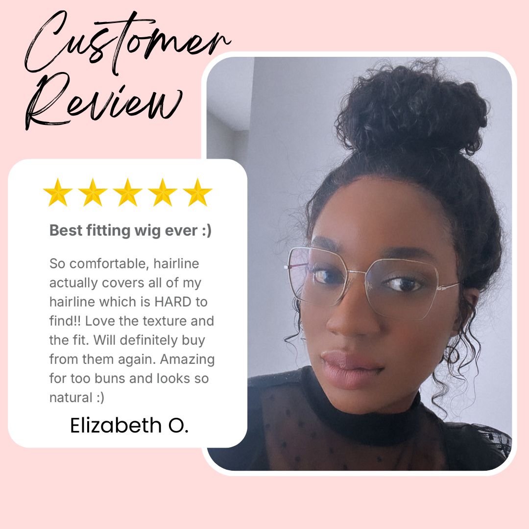 The SERENA Exotic Curly Glueless HD Lace Front Wig – Pre-Plucked 3B/3C Virgin Hair