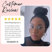 The SERENA Exotic Curly Glueless HD Lace Front Wig – Pre-Plucked 3B/3C Virgin Hair