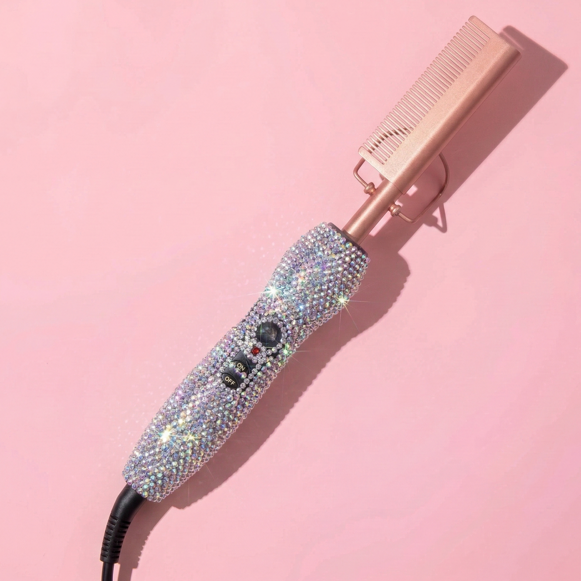 A-List Lace Hair Diamond Hot Comb