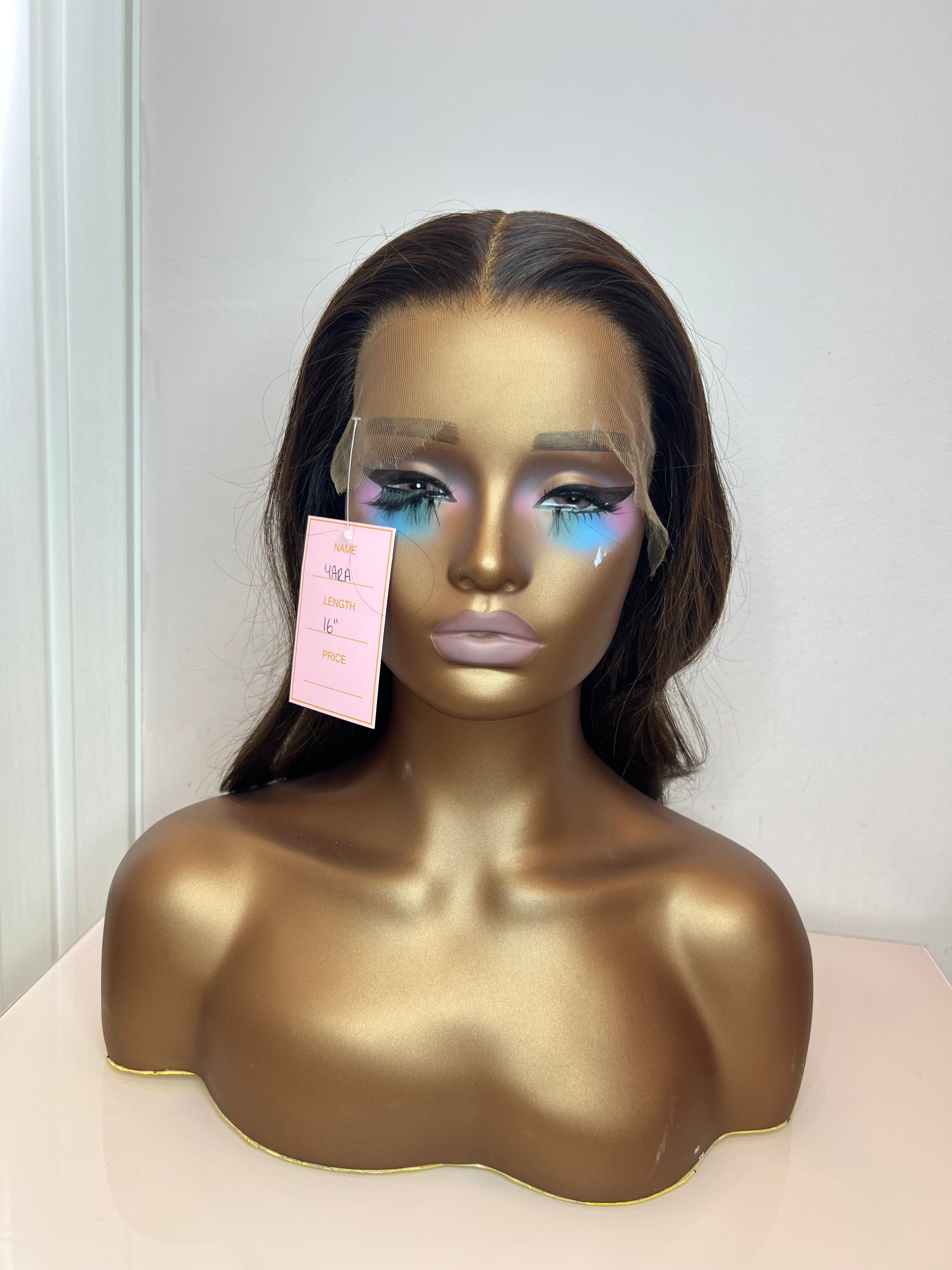 The YARA - Luxury Luxury Brown - Body Wave - HD Lace Front Wig