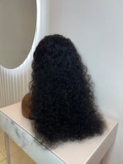 Raw Peruvian Curly Wig – HD Lace Frontal Wig - Fake Scalp