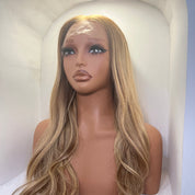 The ALEXANDRA - Champagne Balayage - Body Wave Frontal Lace Wig