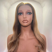 The ANTONIA - Toasted Honey Blonde - Body Wave Frontal Lace Wig