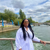 The KEYA - Silky Straight V-Part Wig Glueless Protective style Human Hair Wig 250% Density