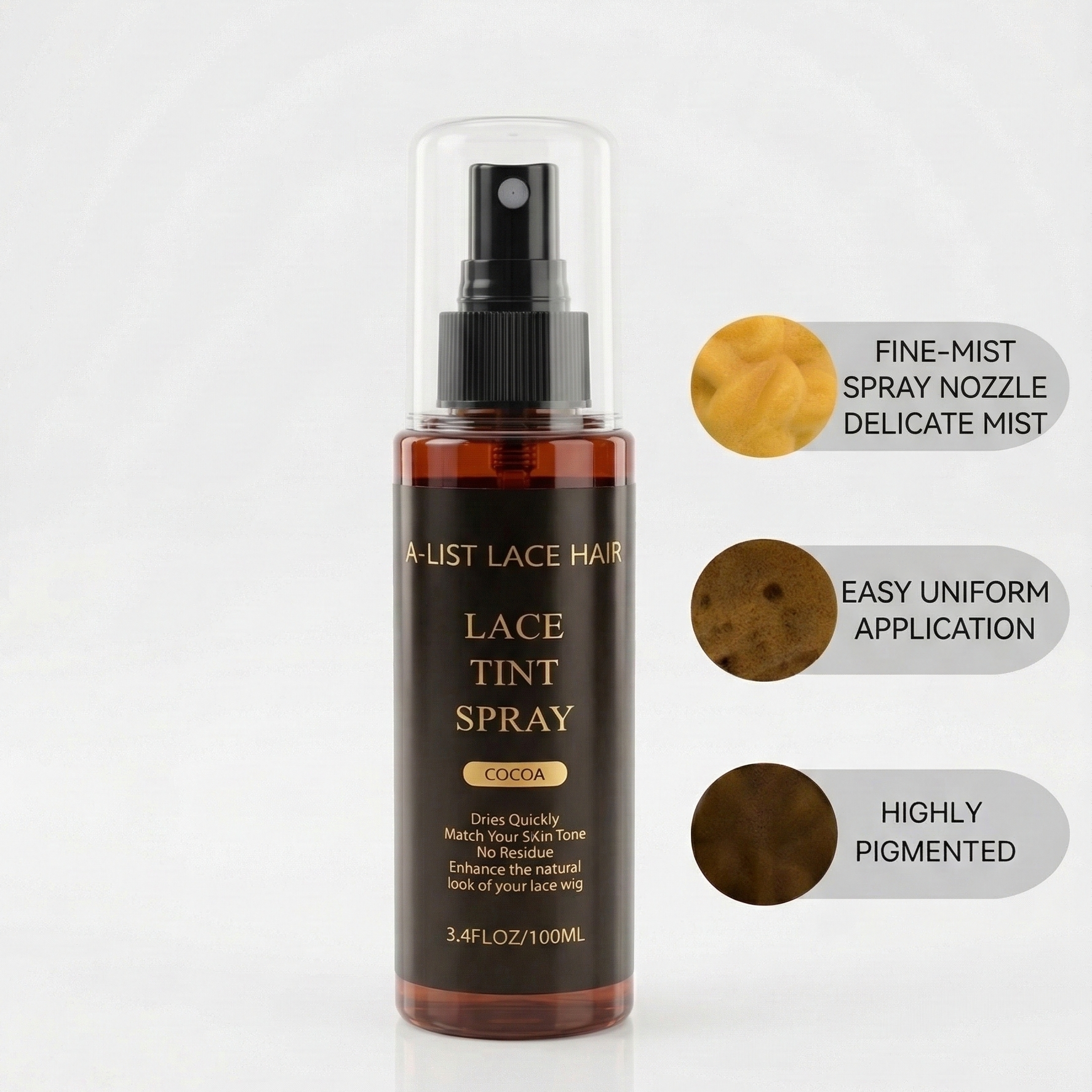 A-List Lace Hair Luxury Lace Tint Spray