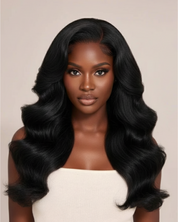 The ANDREA Body Wave Glueless Lace Front Wig – Pre-Plucked HD Lace Wig