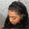The SOFIA - Body Wave Wig Human Hair Glueless HD Transparent Lace Frontal Wig Pre Plucked 150% Density.