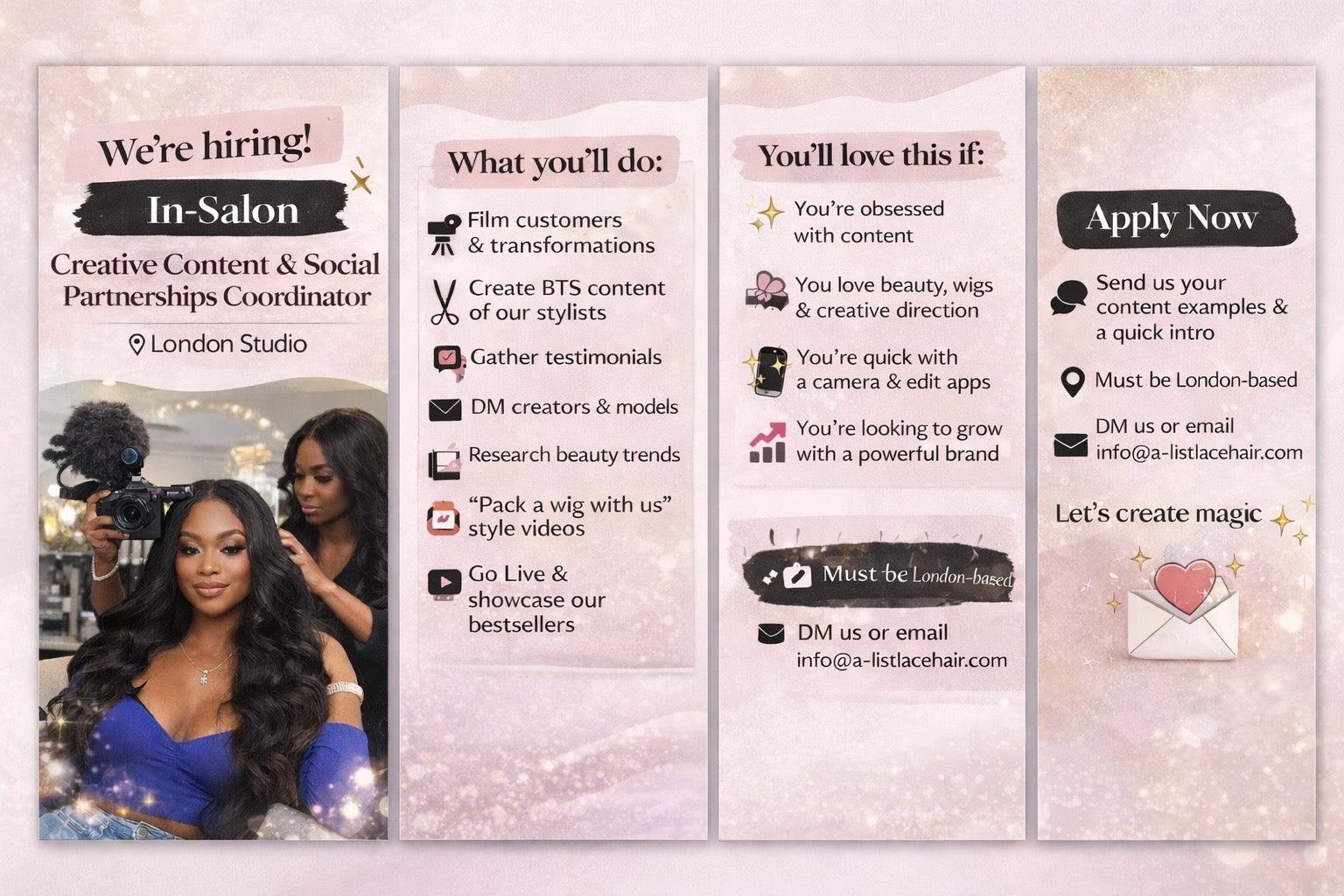 🎥 Creative Content &amp; Social Partnerships Coordinator (London Studio)