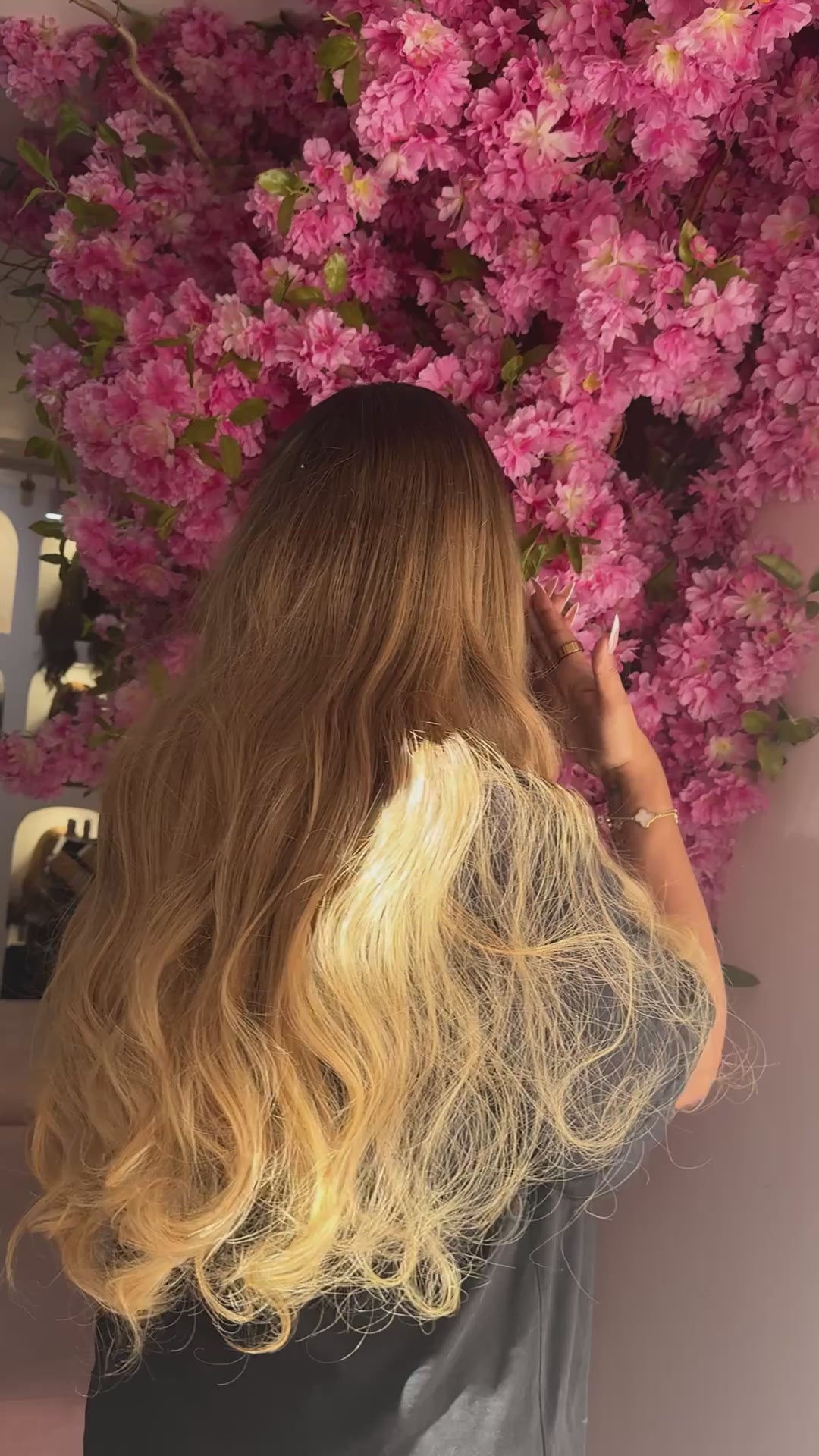 The SIENNA – Luxury Honey Blonde Balayage  – HD Lace Frontal Wig