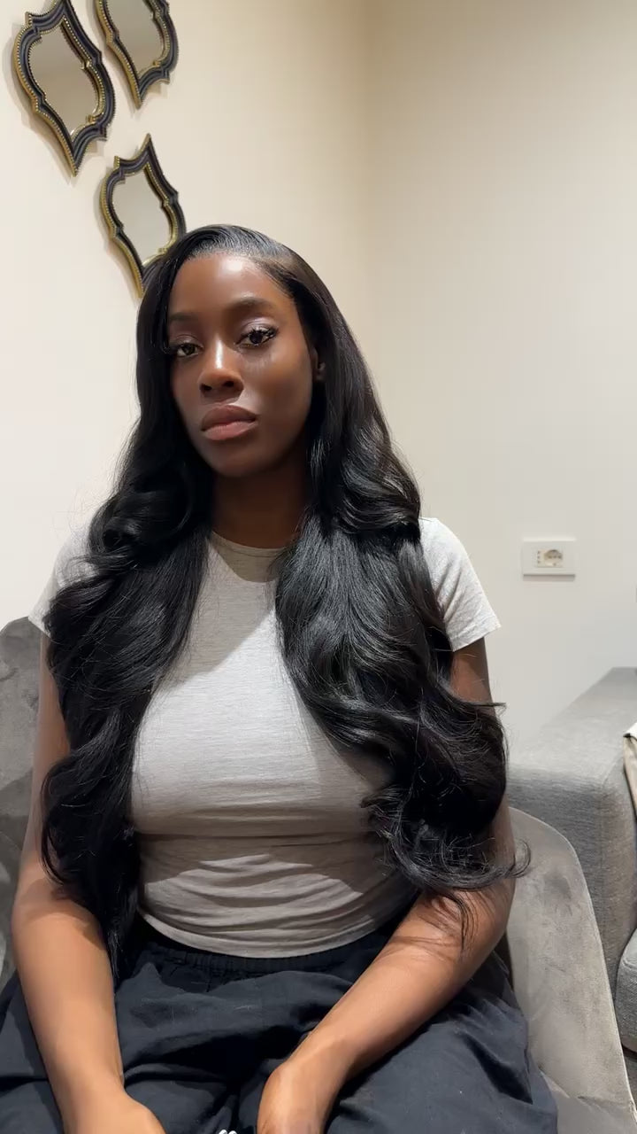 Virgin Brazilian Human Hair Bundle Extensions - Body Wave