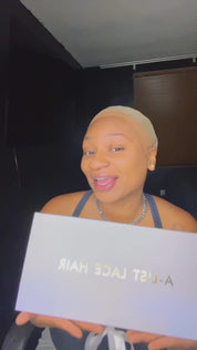 The NAOMI Silky Straight Glueless HD Lace Wig – Pre-Plucked Virgin Hair Wig