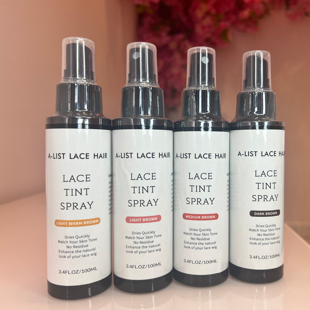 Lace tint spray for wigs