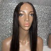 The KEYA - Silky Straight V-Part Wig Glueless Protective style Human Hair Wig 150% Density