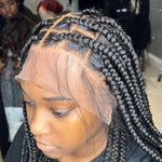 The CHIOMA - Knotless Box Braids - Glueless Lace Wig