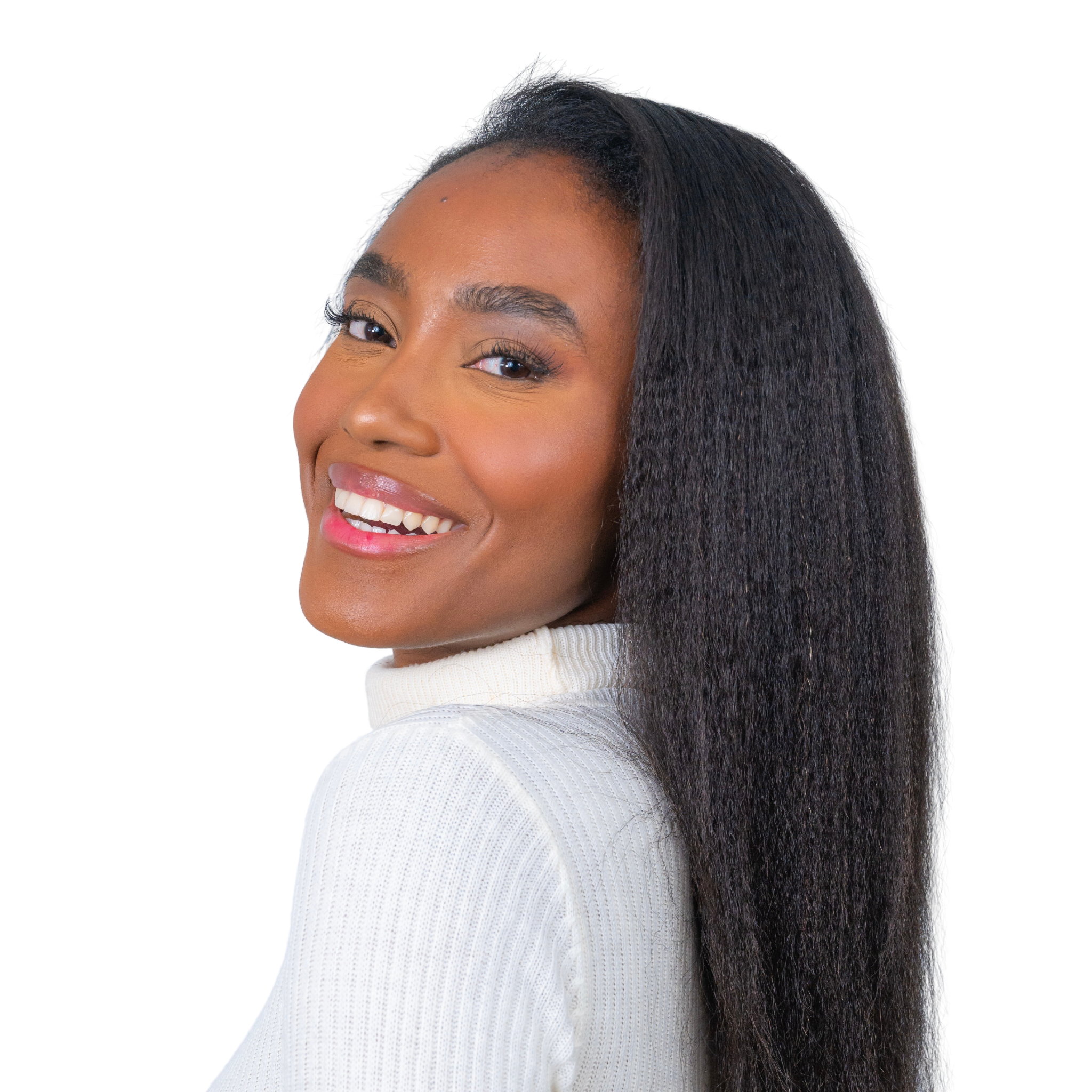 The TAIWO Afro Kinky Straight U Part Wig new and improved